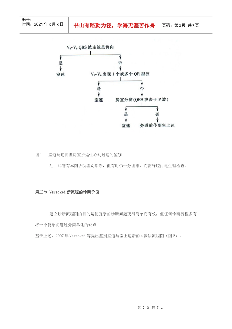 宽QRS波心动过速鉴别诊断流程的演变_第2页