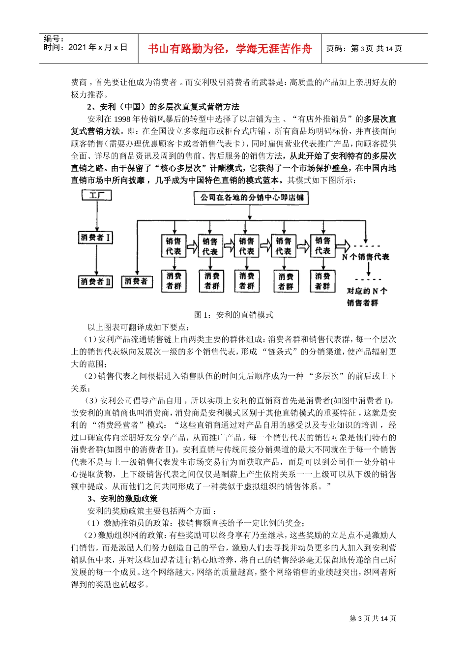 安利商业模式之于网络游戏营销版本网易地推版(DOC14页)_第3页