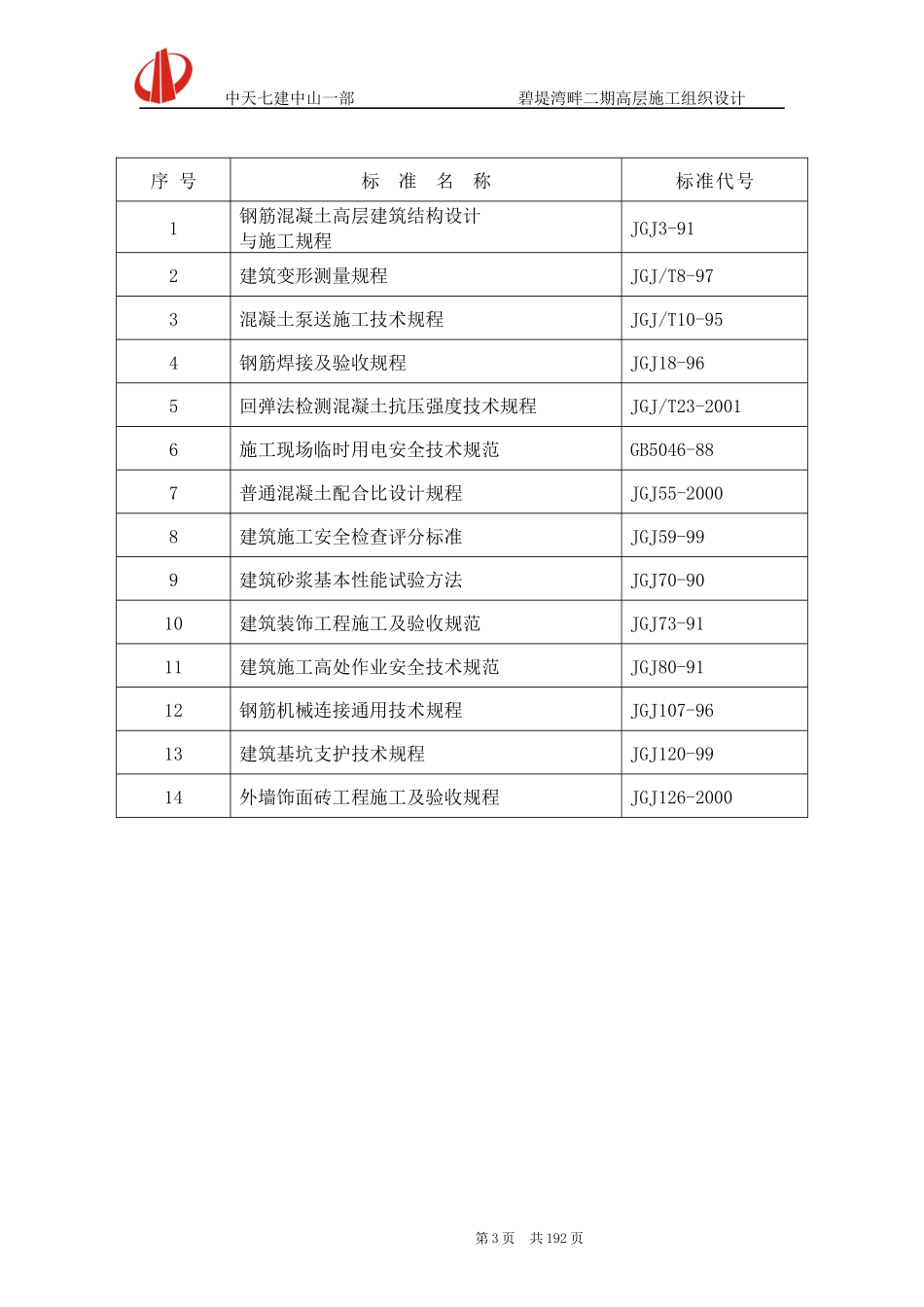 小高层施工组织设计正文（DOC212页）_第3页