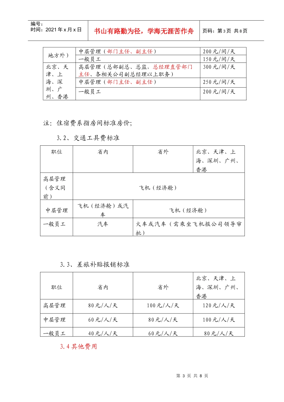 差旅管理制度-审计_第3页