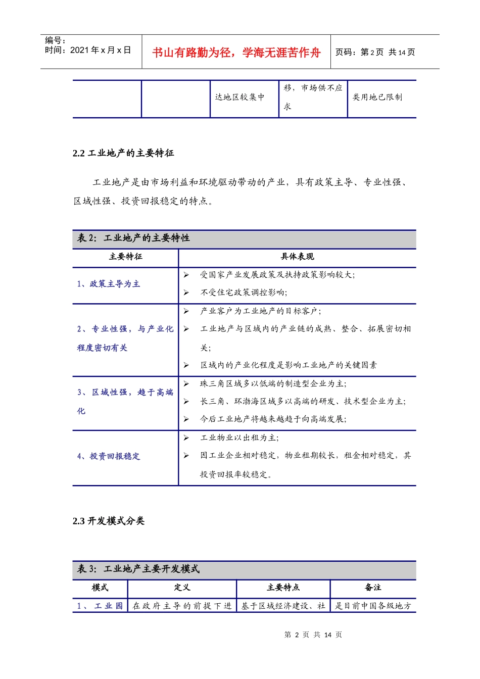 工业地产行业分析报告(定稿)_第2页