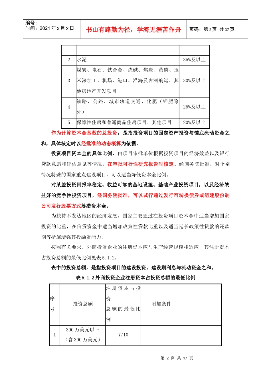 工程项目投融资讲义_第2页