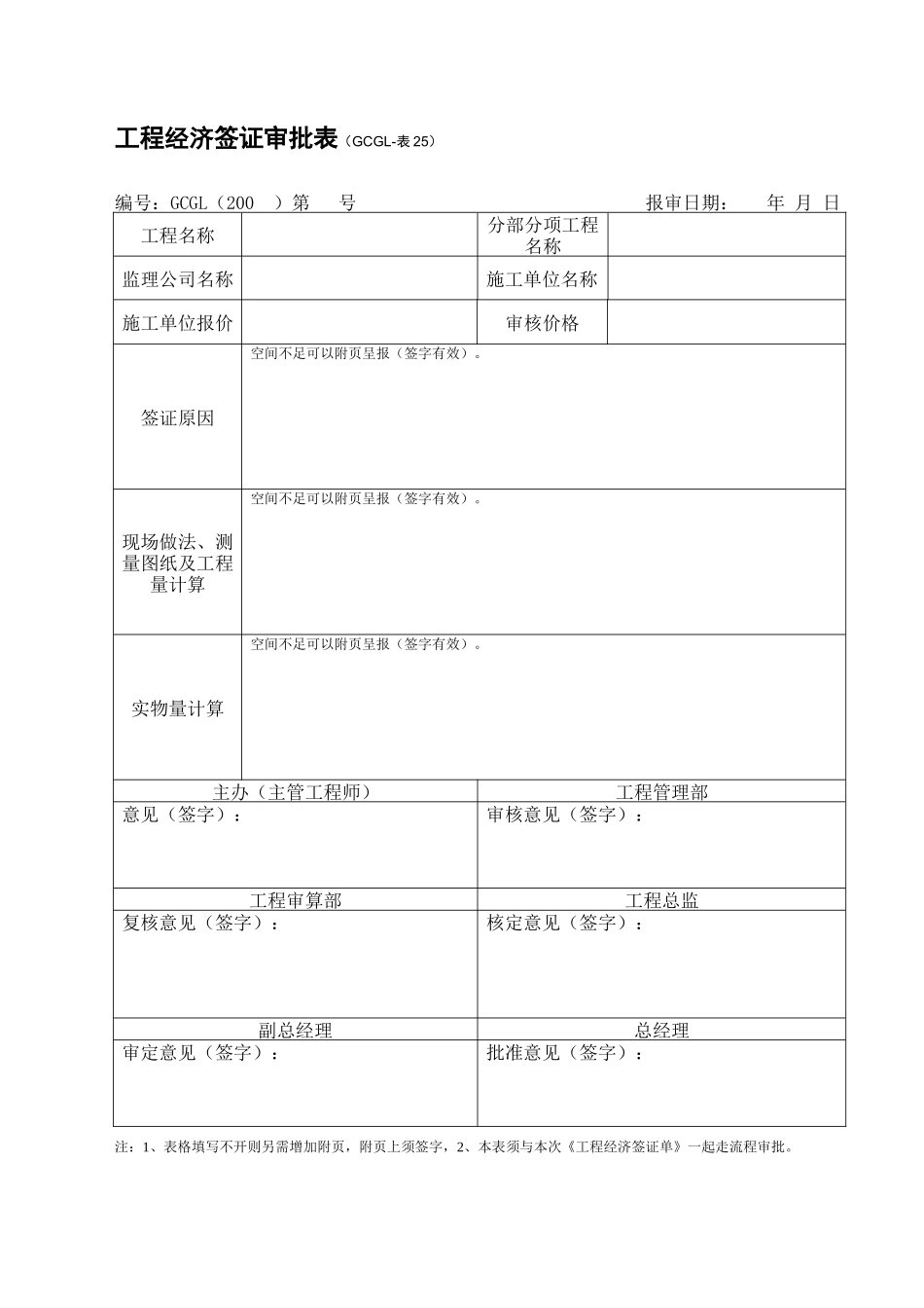 工程经济签证管理办法_第3页