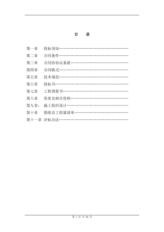 工程招标书(doc 45页)