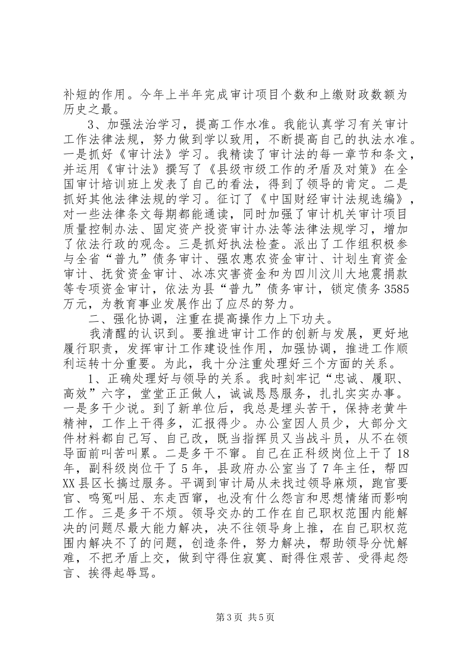审计局局长在科学发展观上的发言稿_第3页
