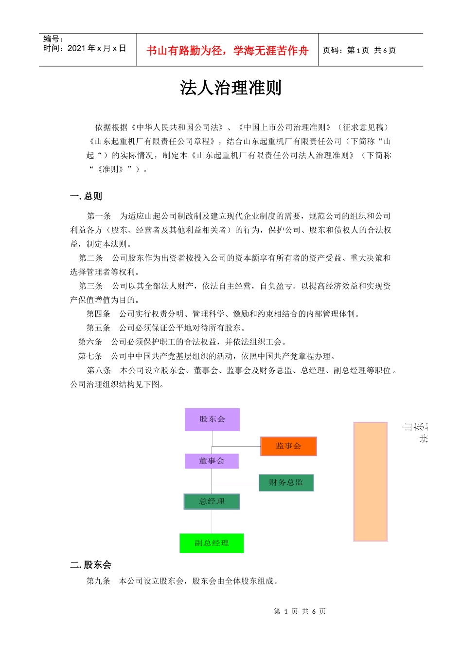 山起治理结构_第2页