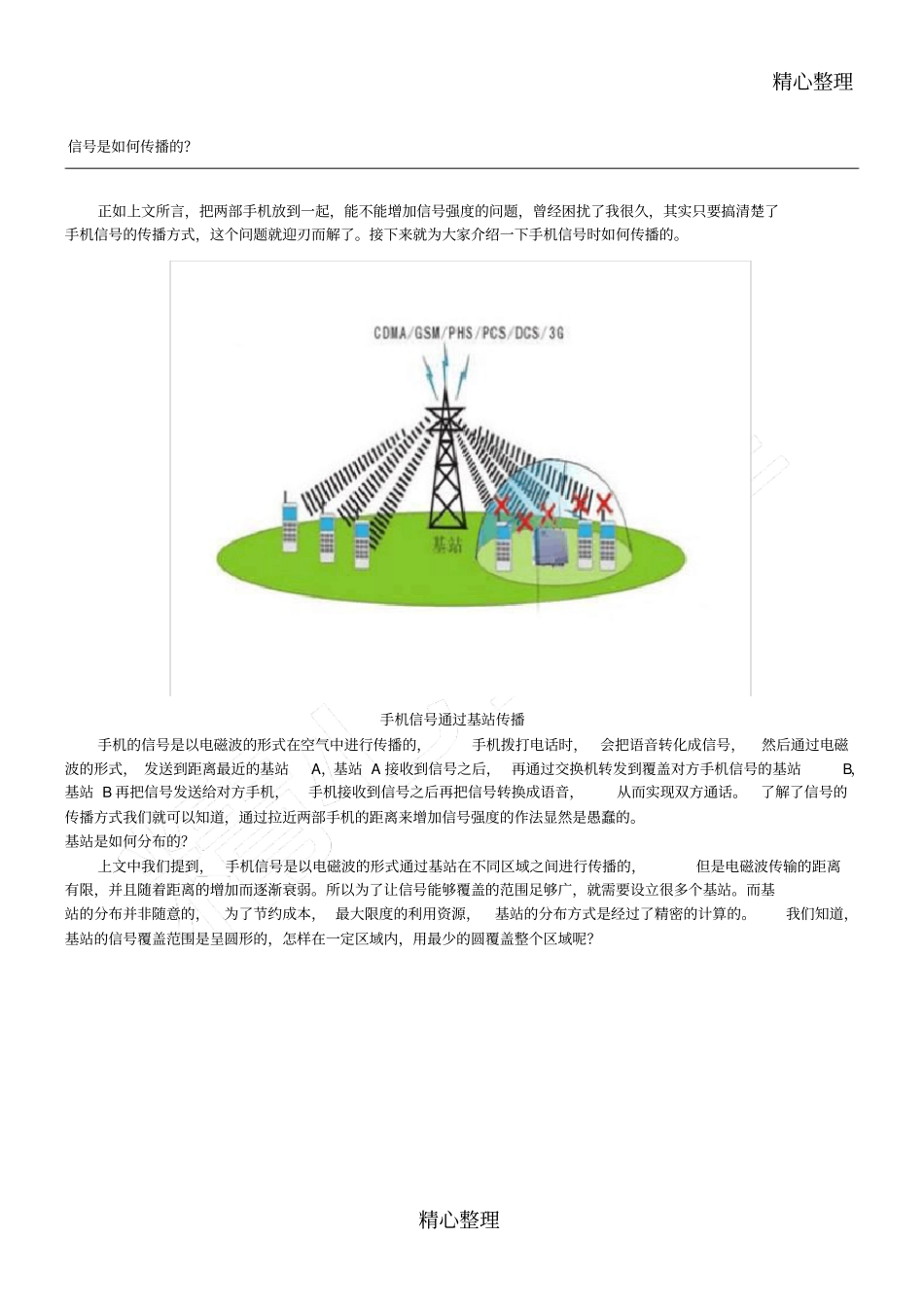 手机信号是如何传播的_第1页