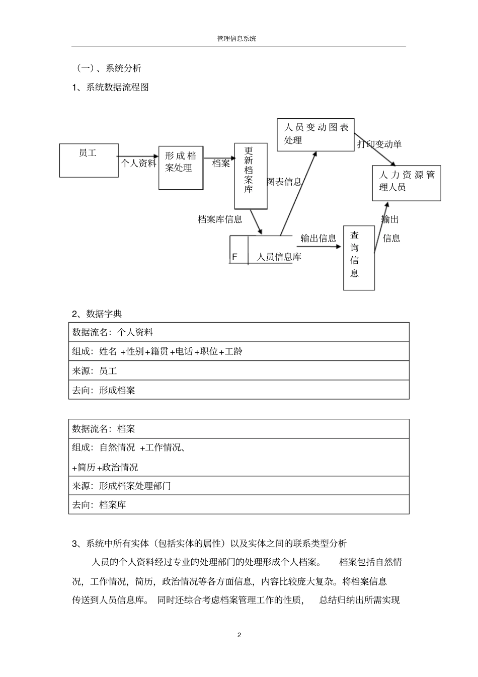 (档案管理)管理信息系统——档案处理系统_第2页