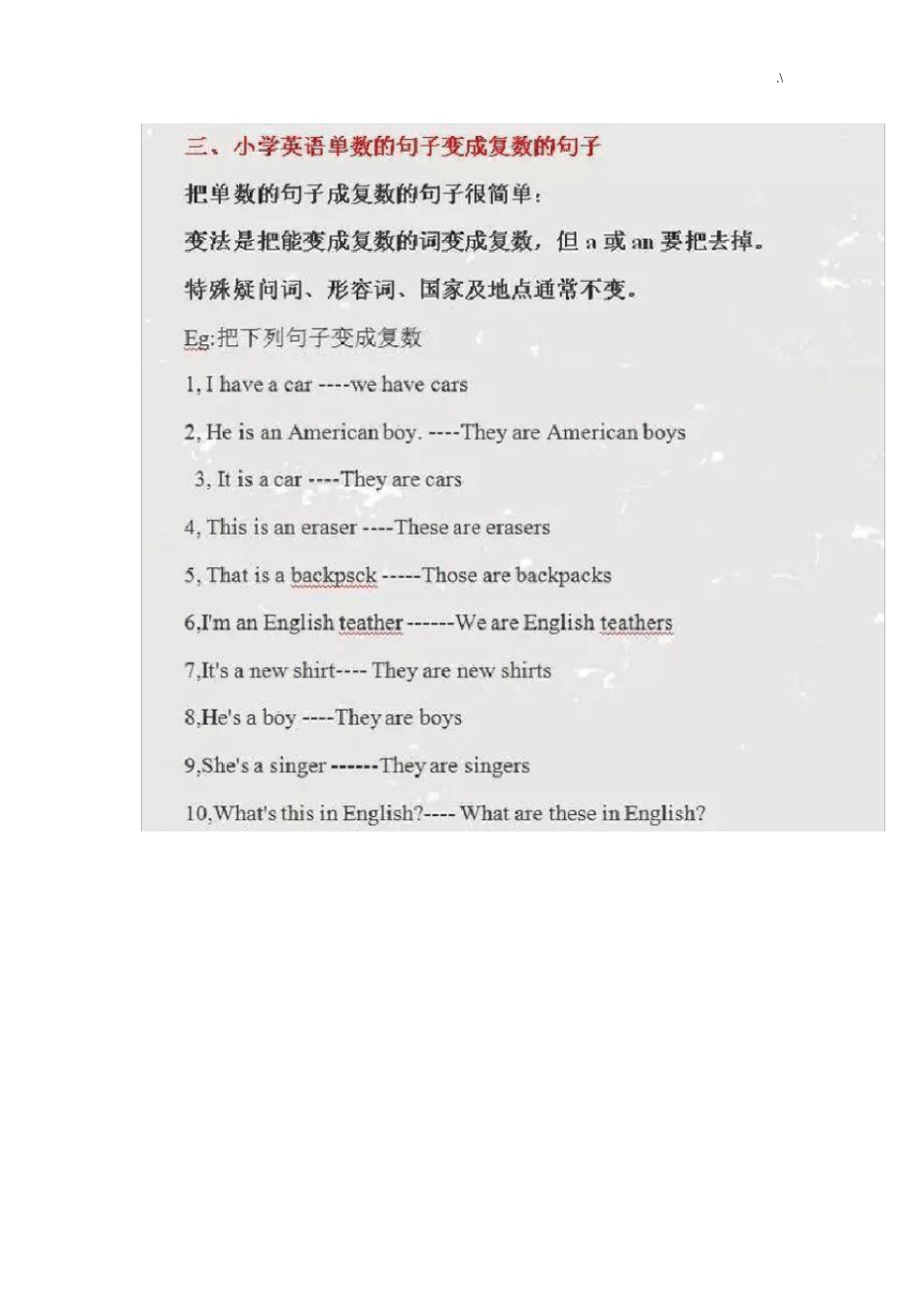 小学英语必须掌握的学习知识重点_第3页