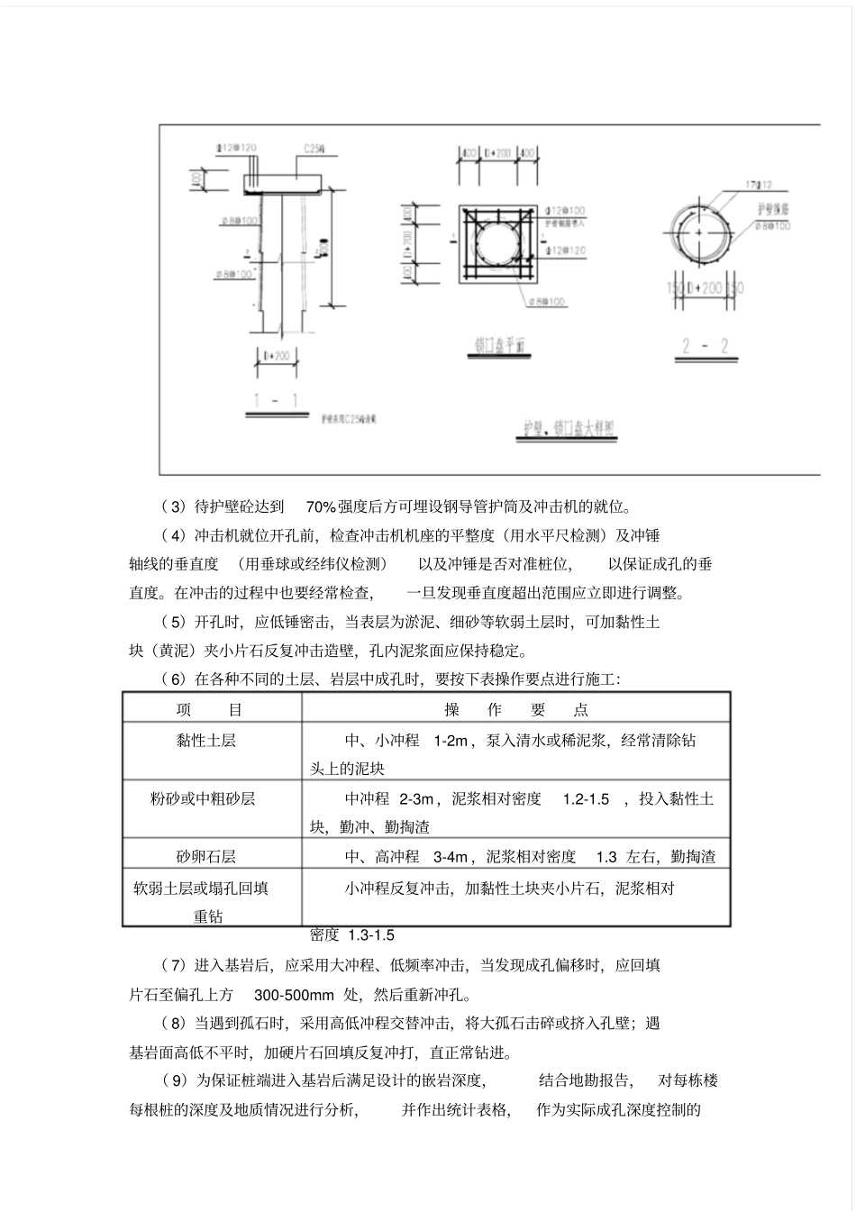 冲孔混凝土灌注桩施工方案_第3页