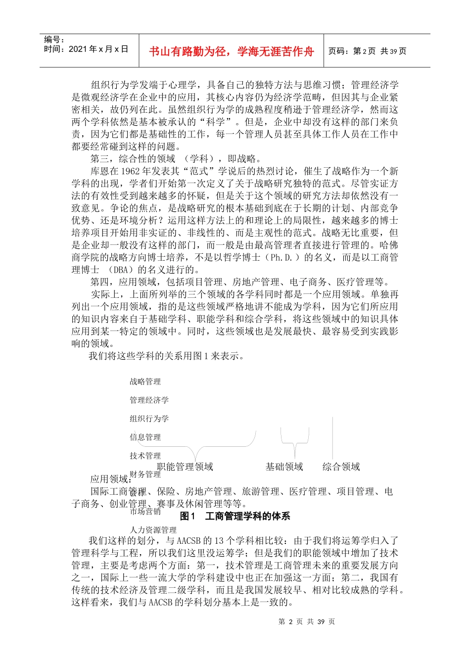 工商管理各学科发展趋势_第2页