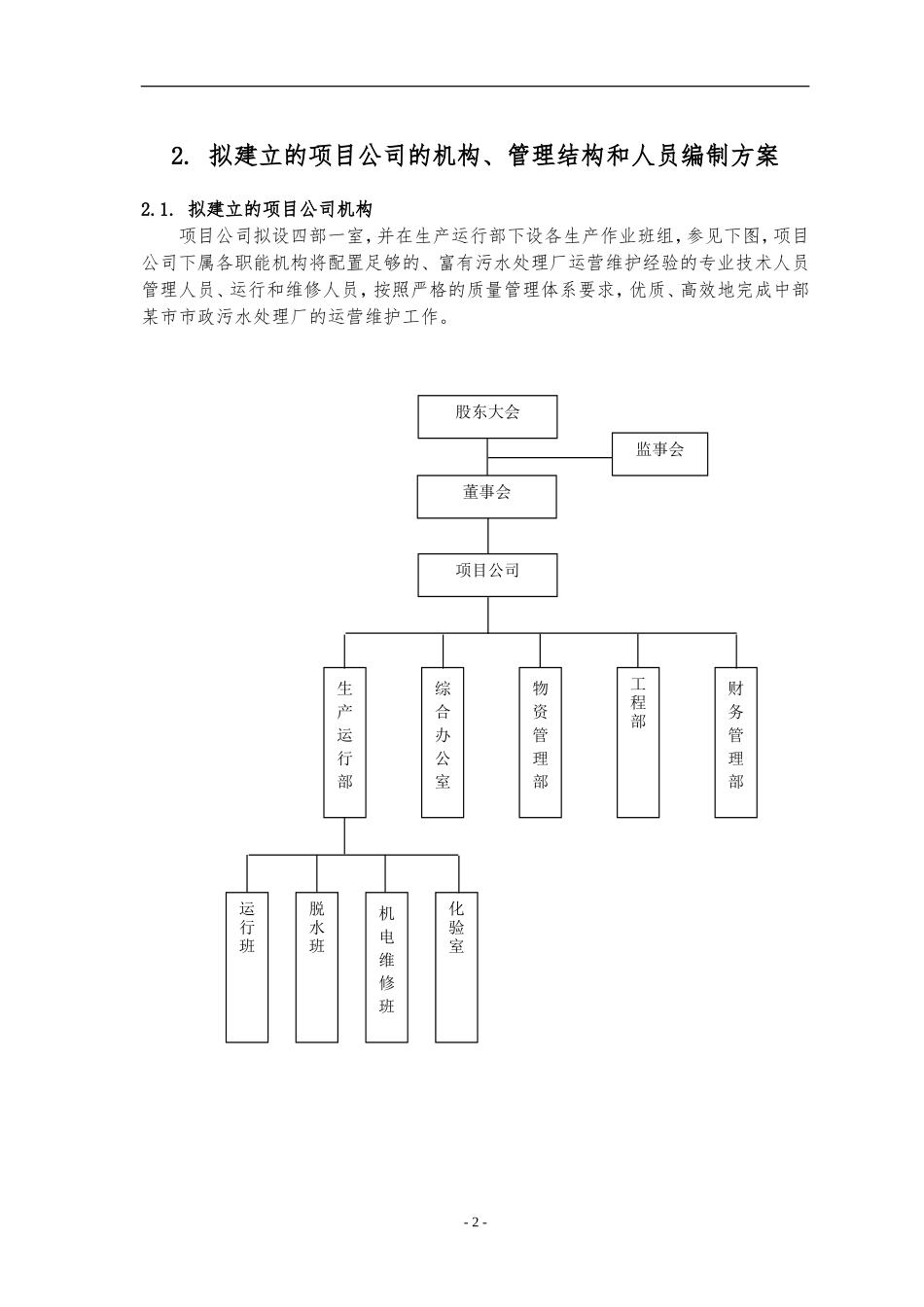 工业废水污水处理厂----运营维护方案书(DOC141页)_第2页