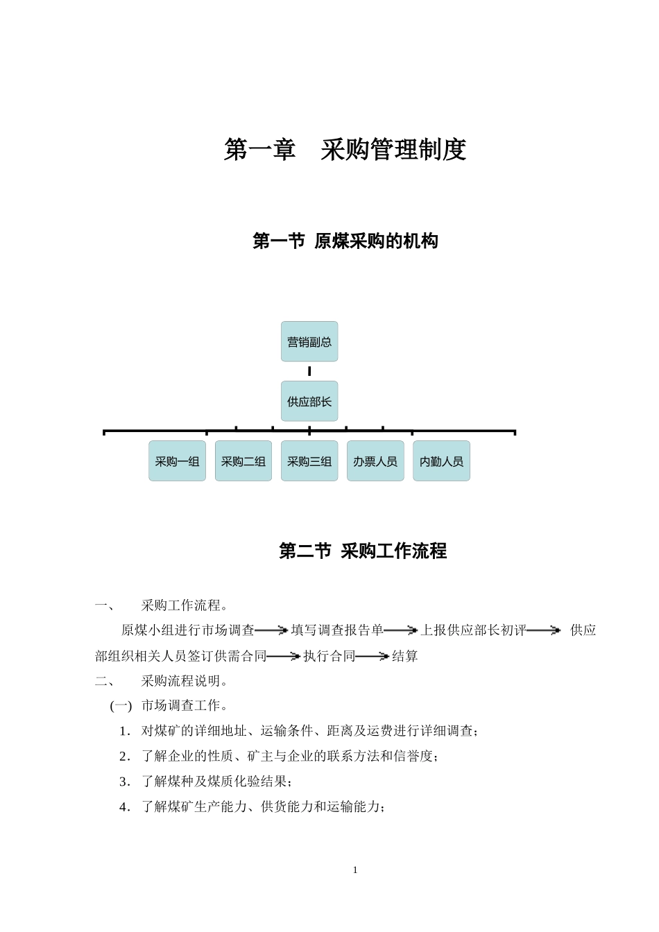 山西金晖煤焦化工—原煤采购管理制度_第2页