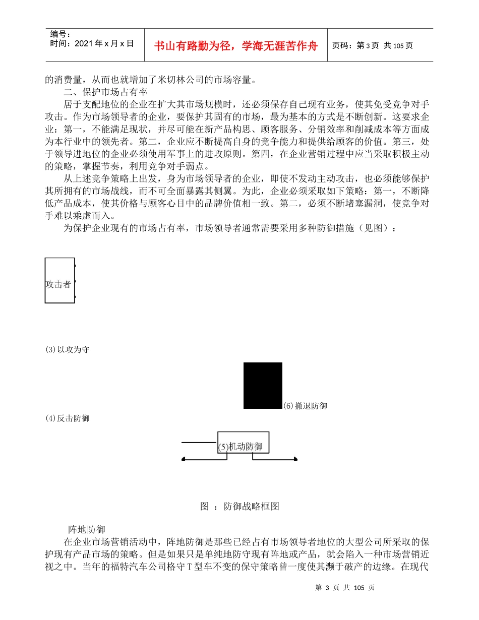 市场竞争与定价策略教材培训_第3页