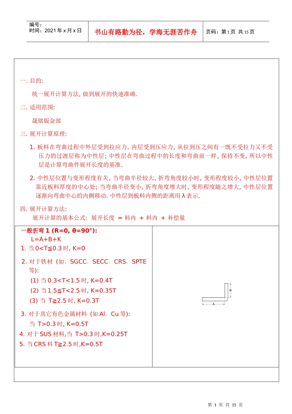 工程展开计算方法_第1页