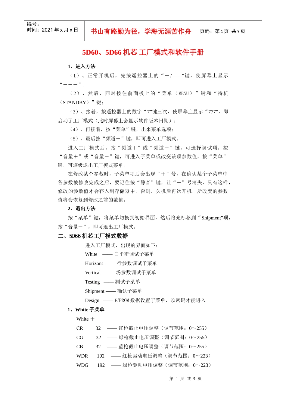 工厂模式和软件手册_第1页