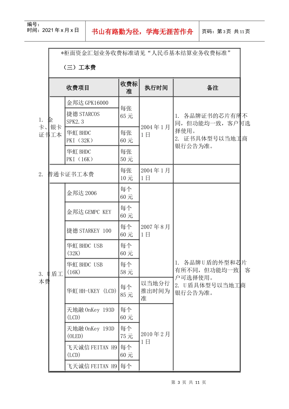 工行收费标准_第3页