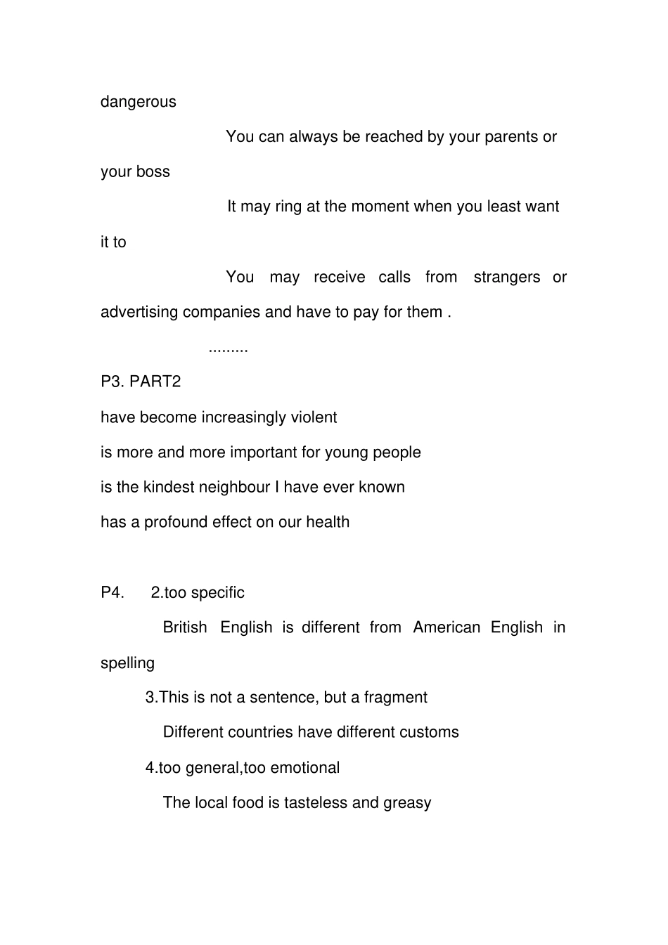 写作教程2课后答案(上海外国语教育出版社)._第2页