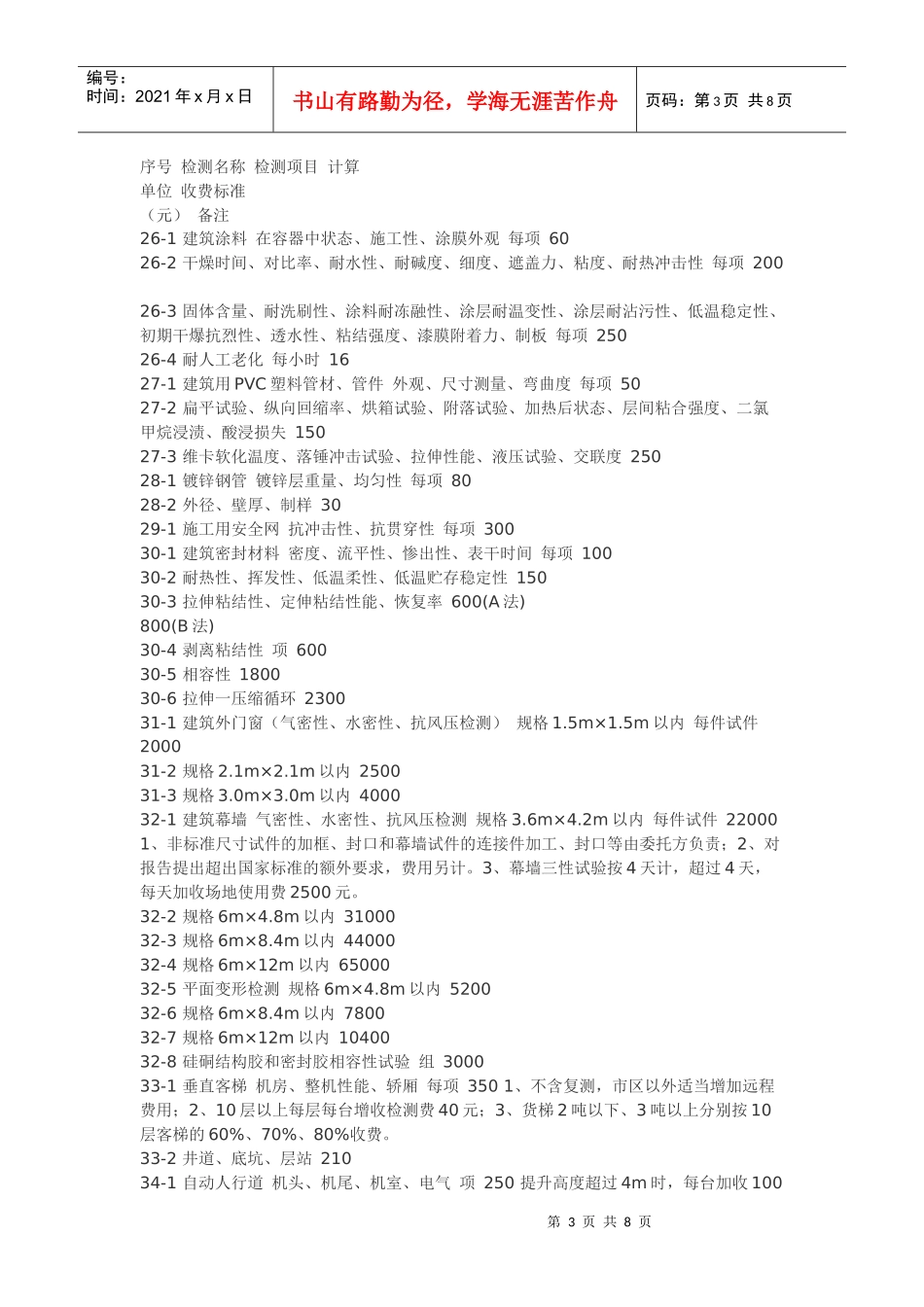 工程检测收费_第3页