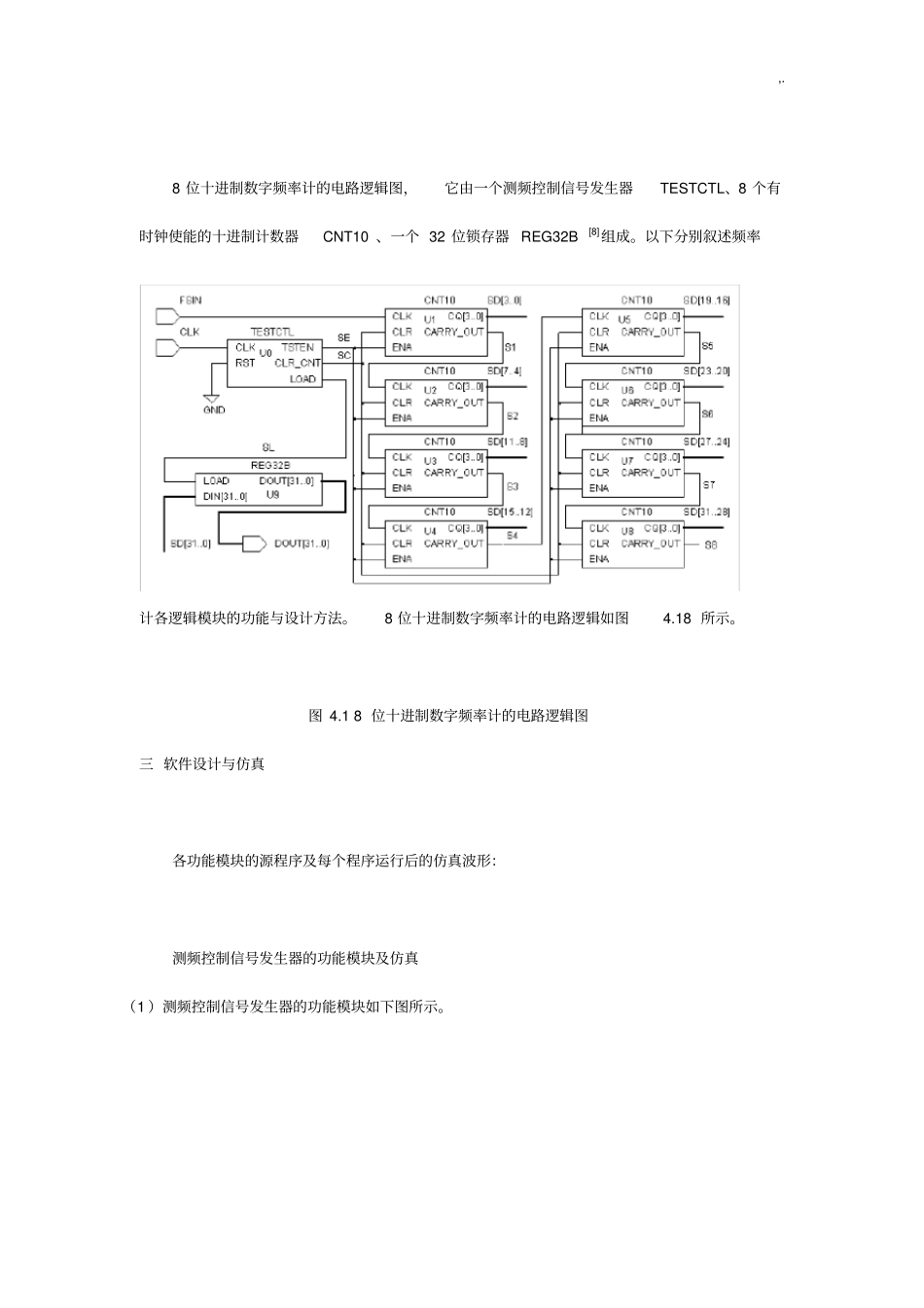八位数字频率计实验报告_第3页