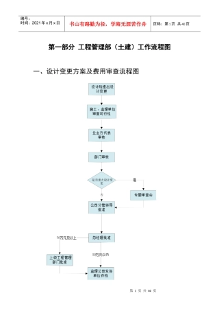 工程部管理制度流程图