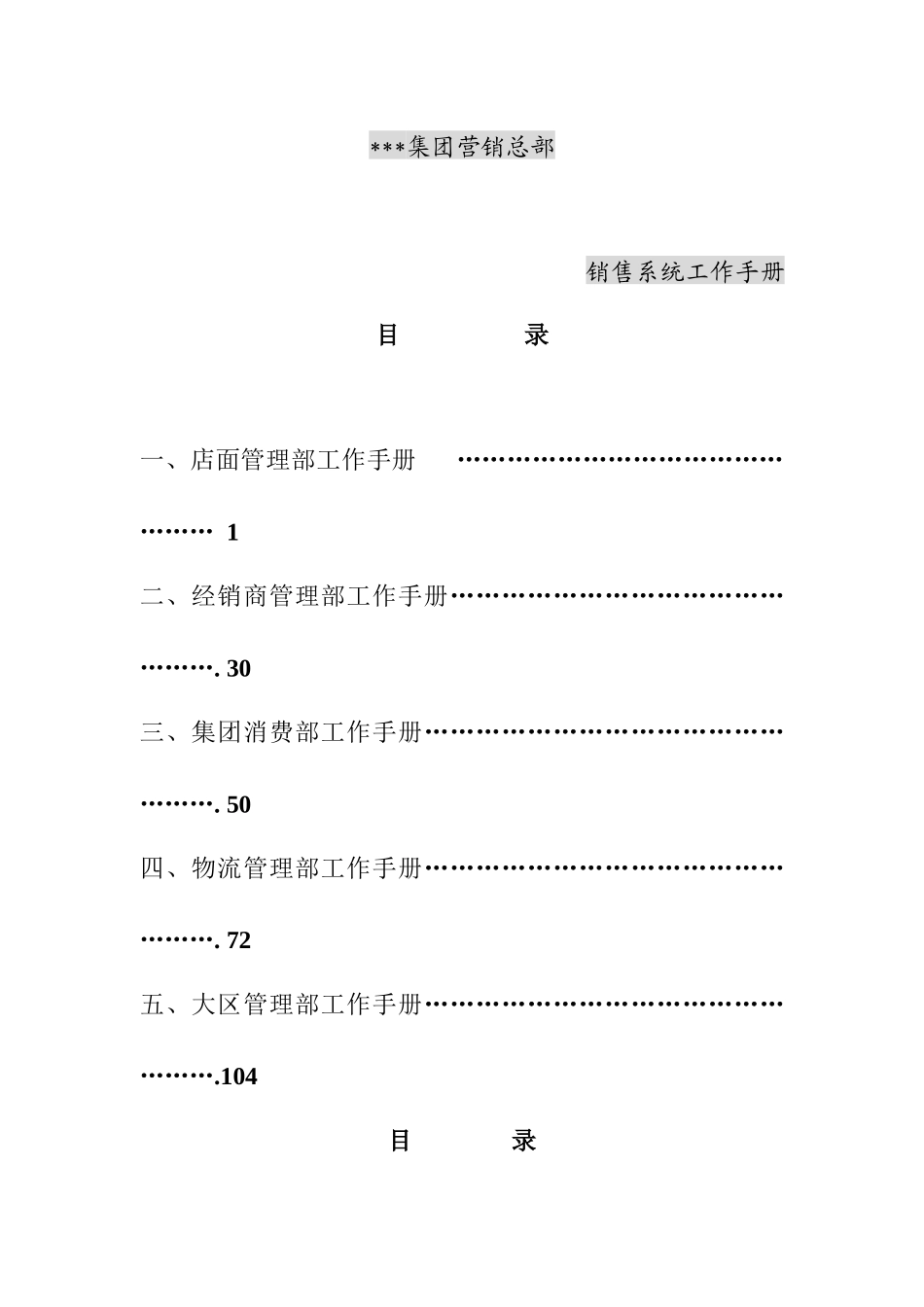 店面管理工作手册_第1页