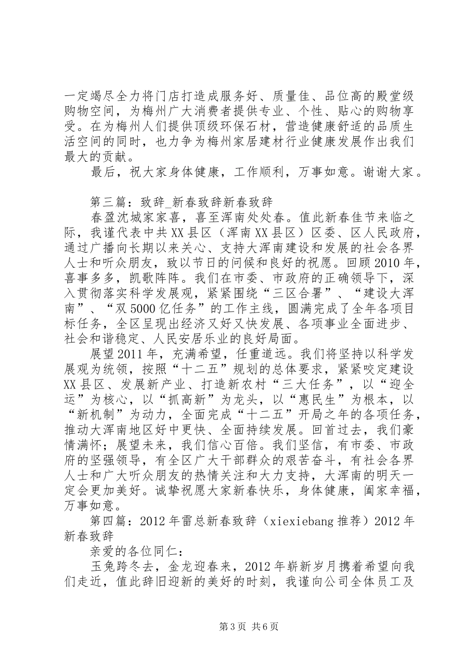 百货店店总新春演讲致辞_第3页