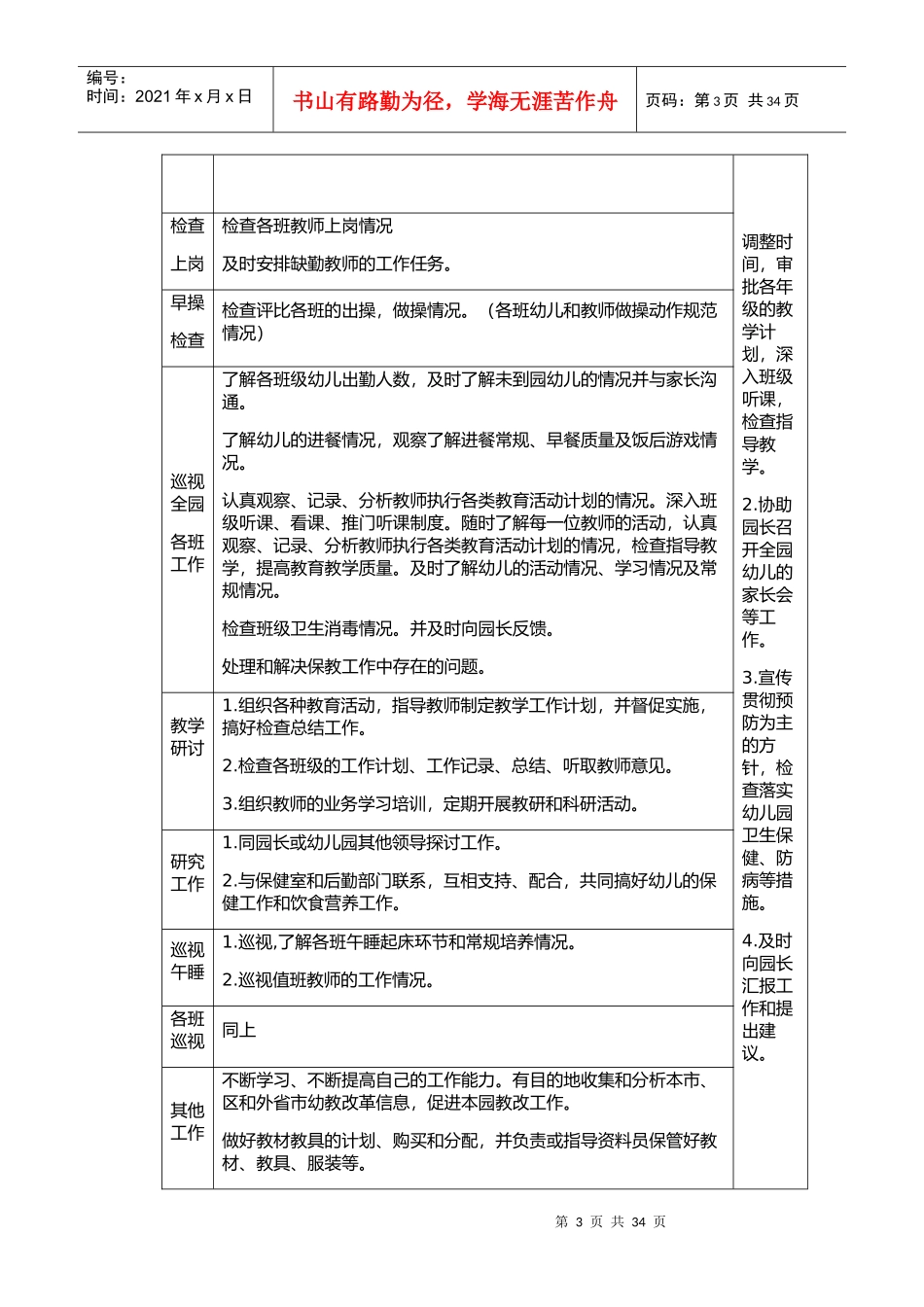 幼儿园园长一日工作流程_第3页