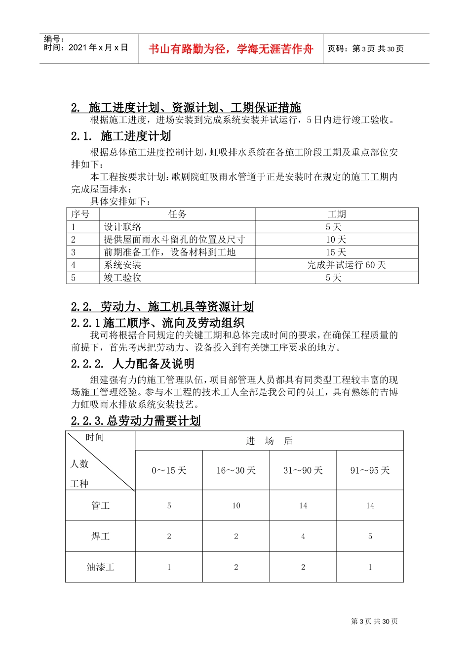 广州某项目虹吸雨水施工组织设计(DOC41页)_第3页