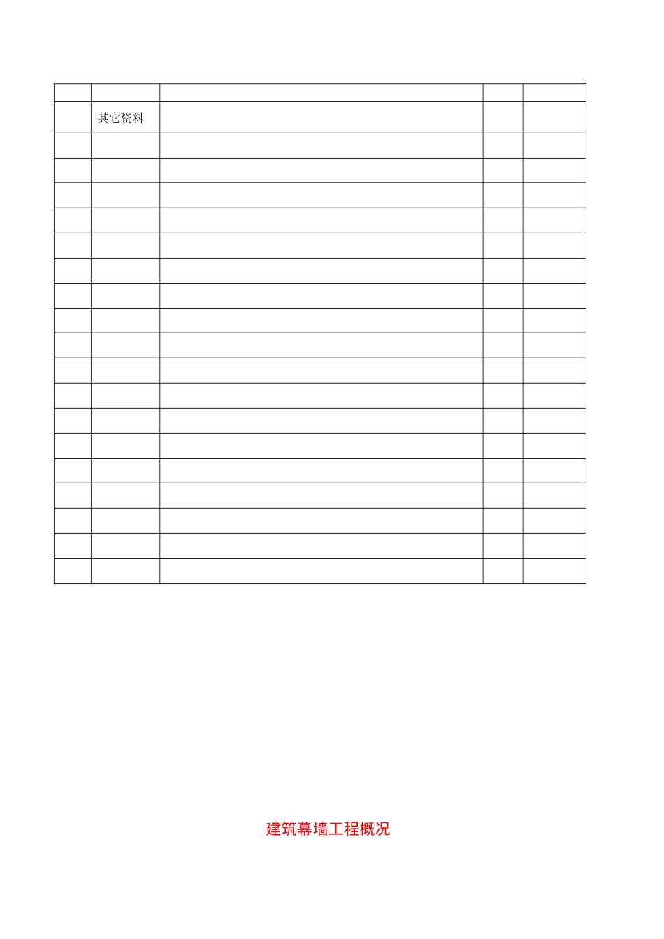 幕墙工程竣工全套资料_第3页