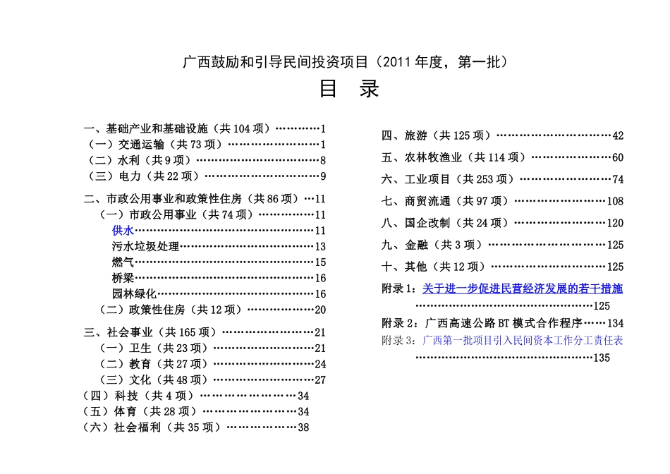 广西鼓励和引导民间投资项目课程_第1页