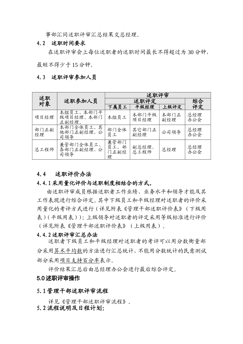 干部年终述职评审办法_第2页