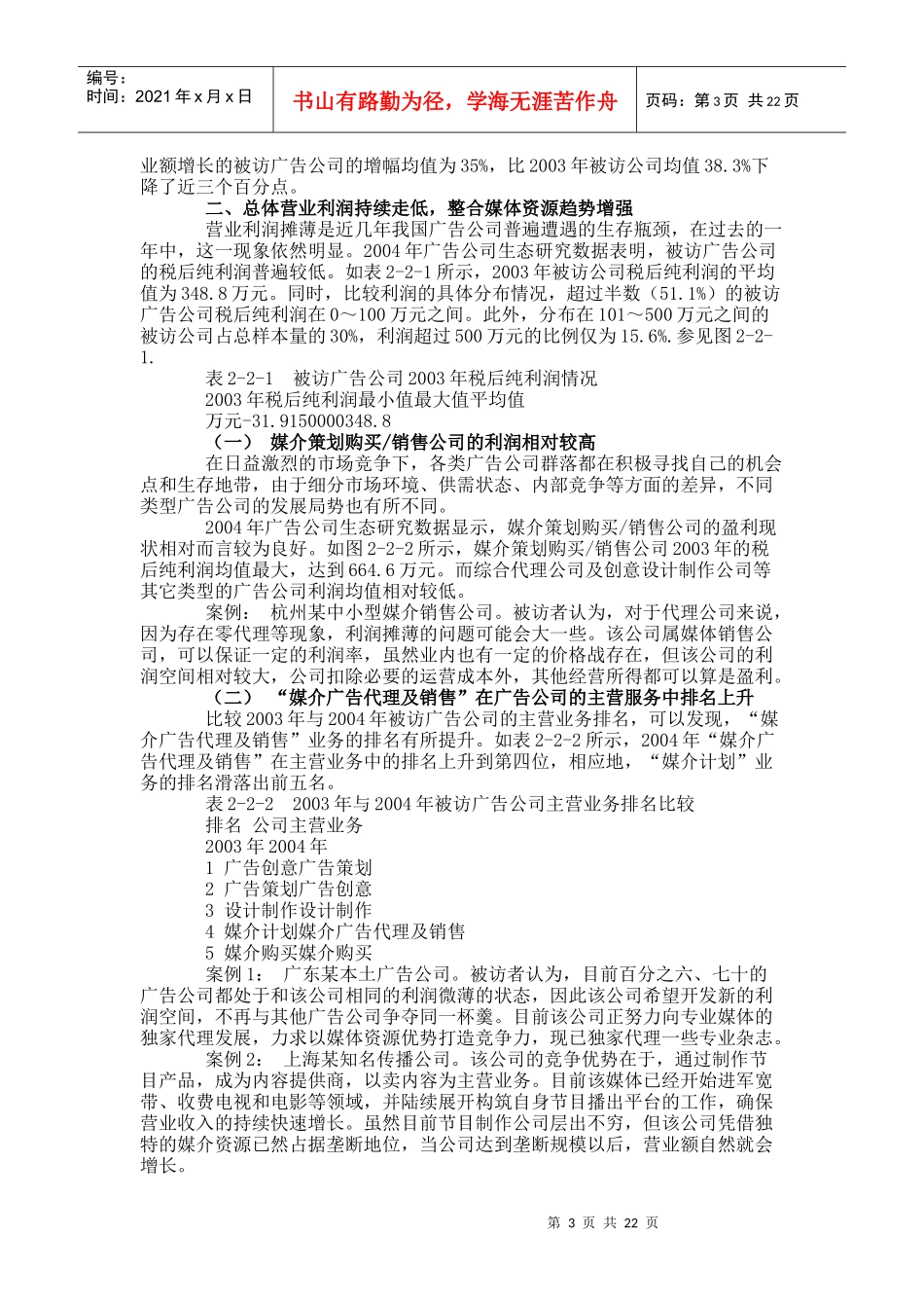 广告公司生态调查报告分析_第3页