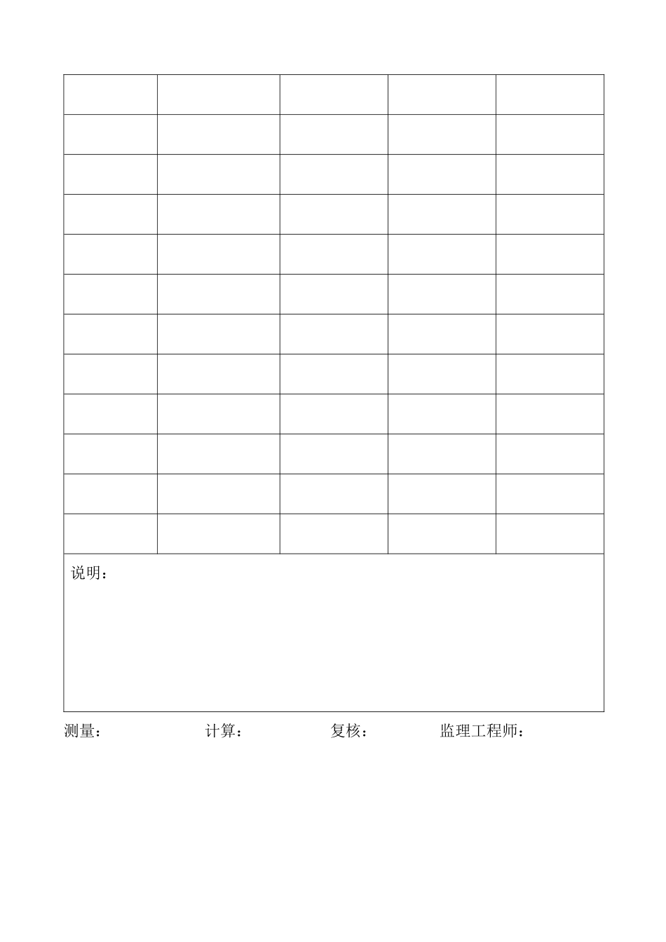 廊沧原始记录表(用于施工单位)_第3页