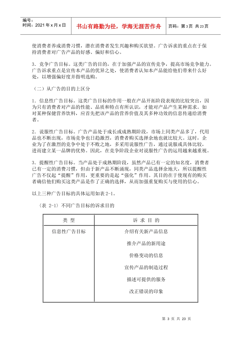 广告目标与广告预算_第3页