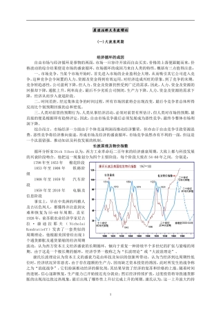 康迪拉耶夫长波理论