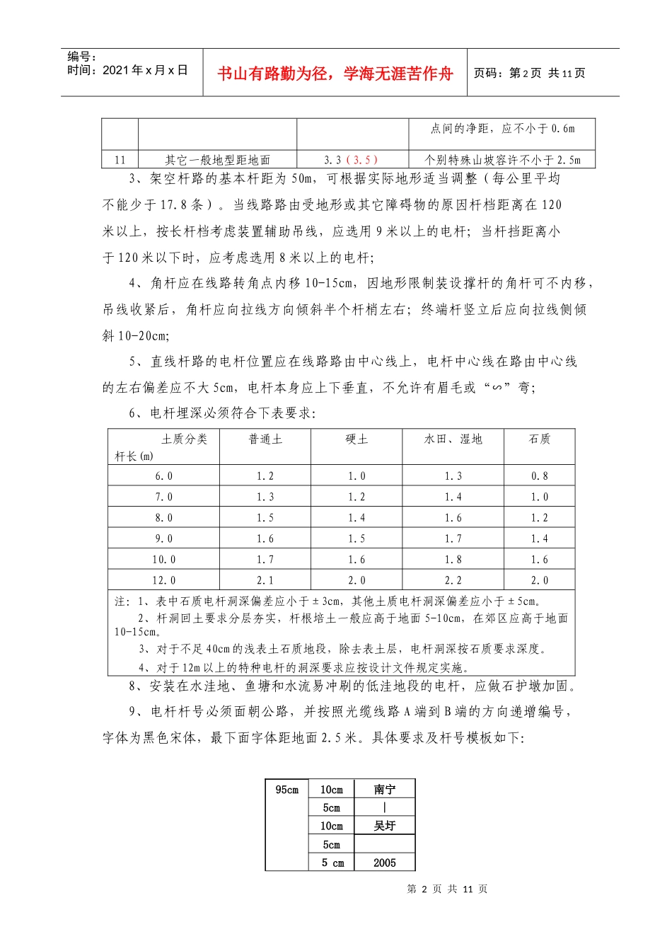 广西联通本地传输网工程施工规范_第2页