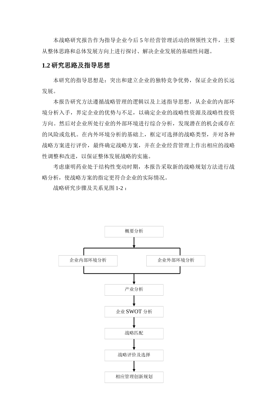 广东某药业公司发展战略研究报告_第3页