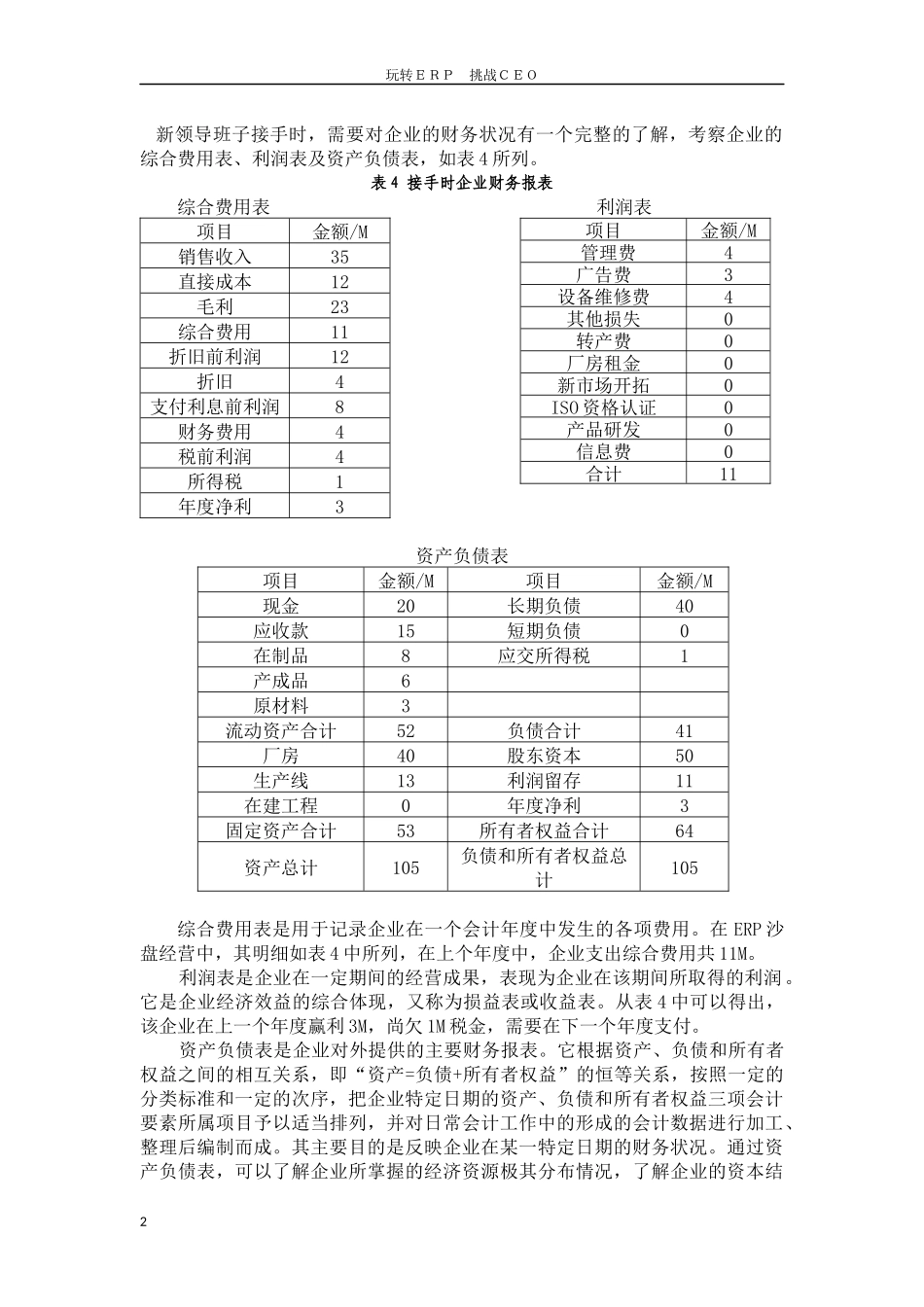 ERP实物沙盘经营规则_第3页