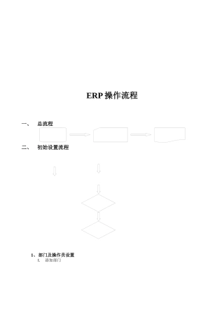 ERP(企业资源计划)实施流程