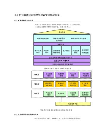 c巨化集团公司信息化建设整体解决方案