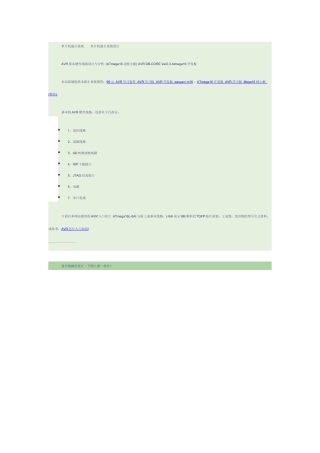 AVR单片机最小系统