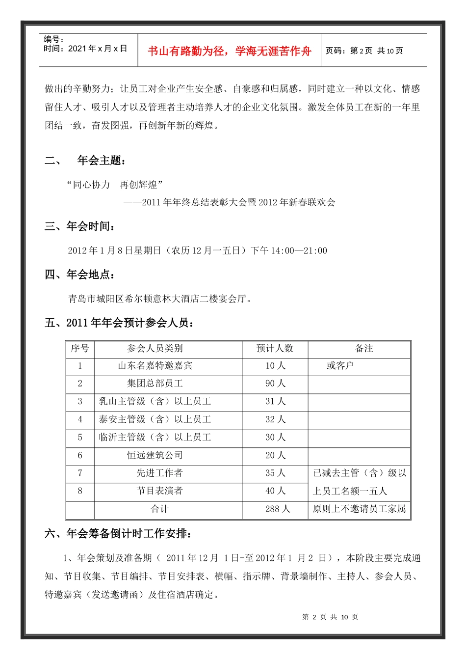 年终总结表彰大会与新春联欢会_第2页