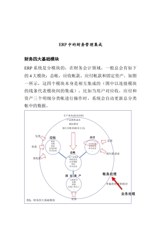 ERP中的财务管理系统的集成