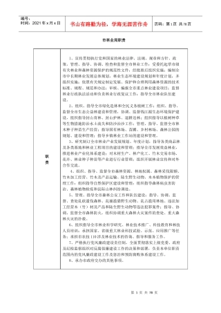 市林业局廉政风险点及防控措施XXXX0801