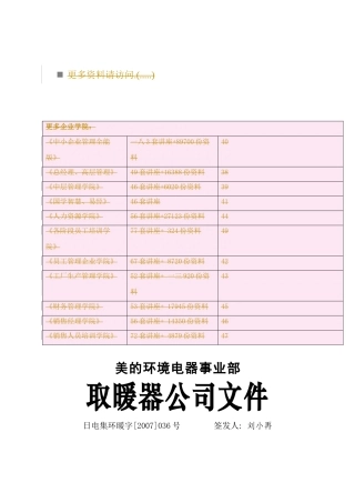 取暖器公司ERP系统考核制度