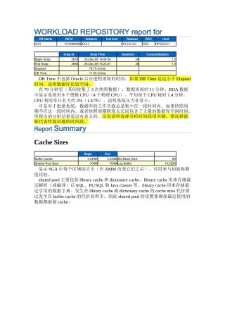 Oracle_AWR_报告分析实例讲解