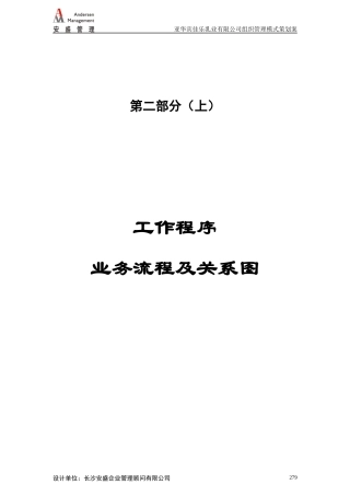 业务流程及岗位流程部分4