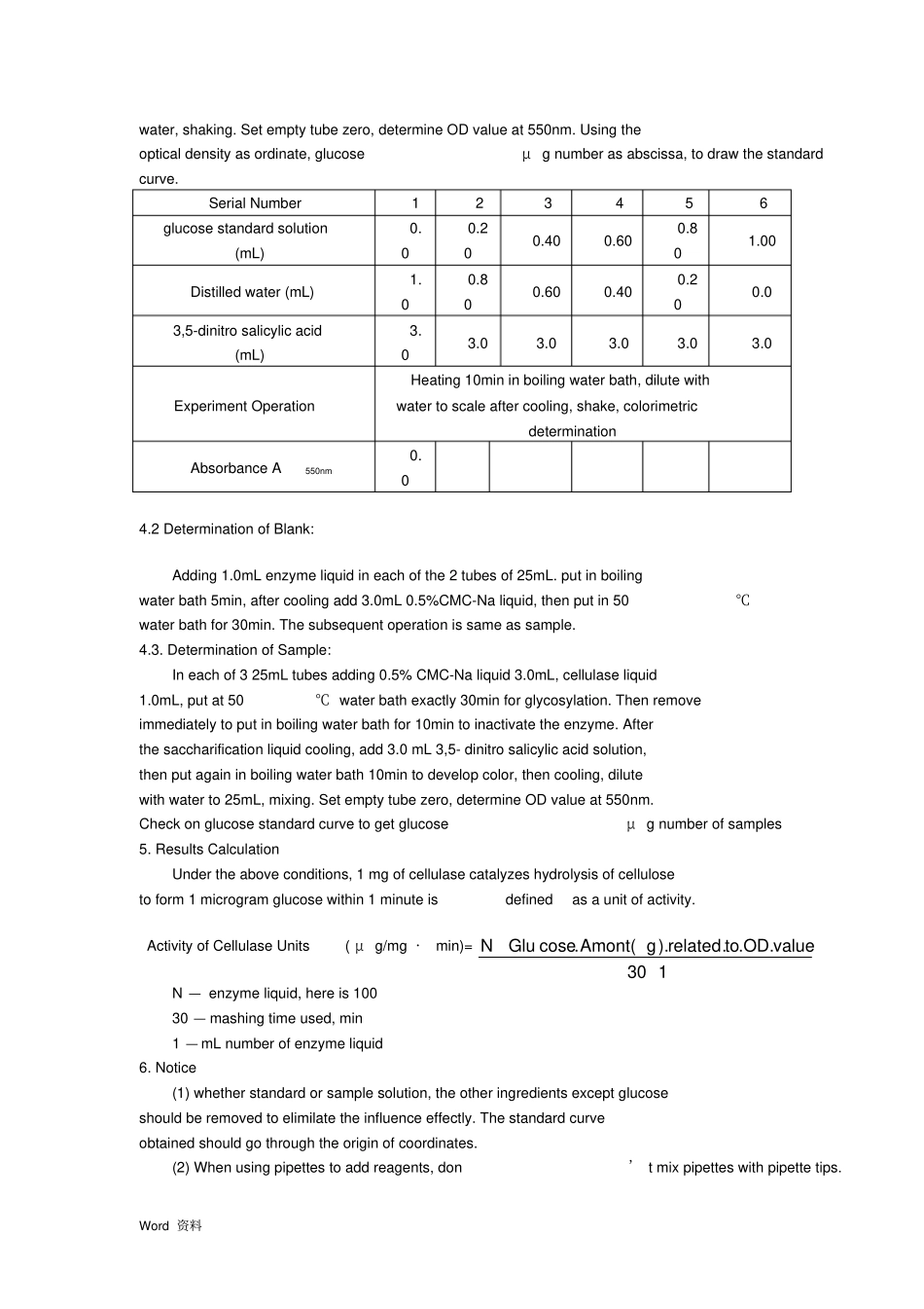 实验纤维素酶活力的测定_第3页