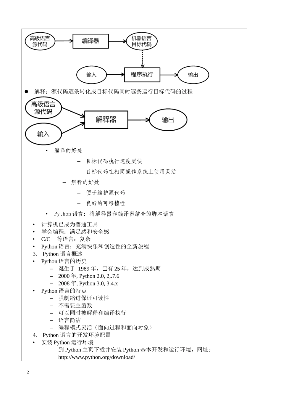 Python教案----教学设计(DOC97页)_第2页